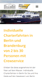Mobile Screenshot of bootsvermietung-fangrot.de